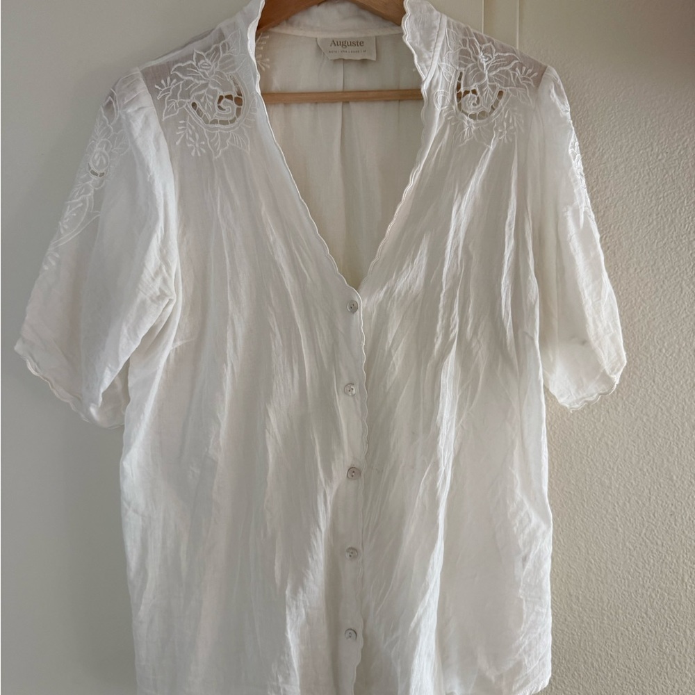 Auguste the Label Alba Blouse, Medium